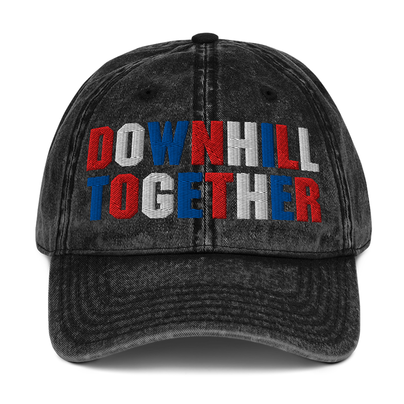 Downhill Together 'Denim' Dad-hat
