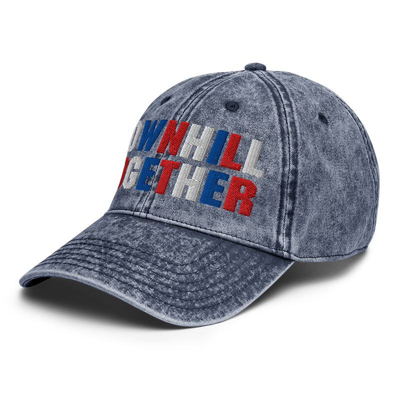 Downhill Together 'Denim' Dad-hat