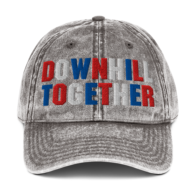 Downhill Together 'Denim' Dad-hat
